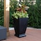 Mayne Acadia 28in Tall Planter - Black 5916-B - alternate 5